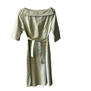 3/4 Midi Belted Summer Dress